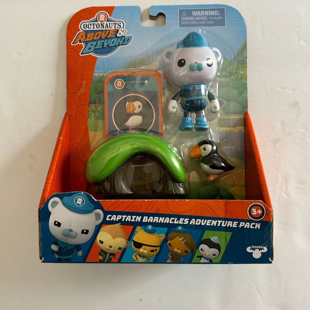 Octonauts Above & Beyond Captain Barnacles Adventure Pack 2022 Kids Toy NEW